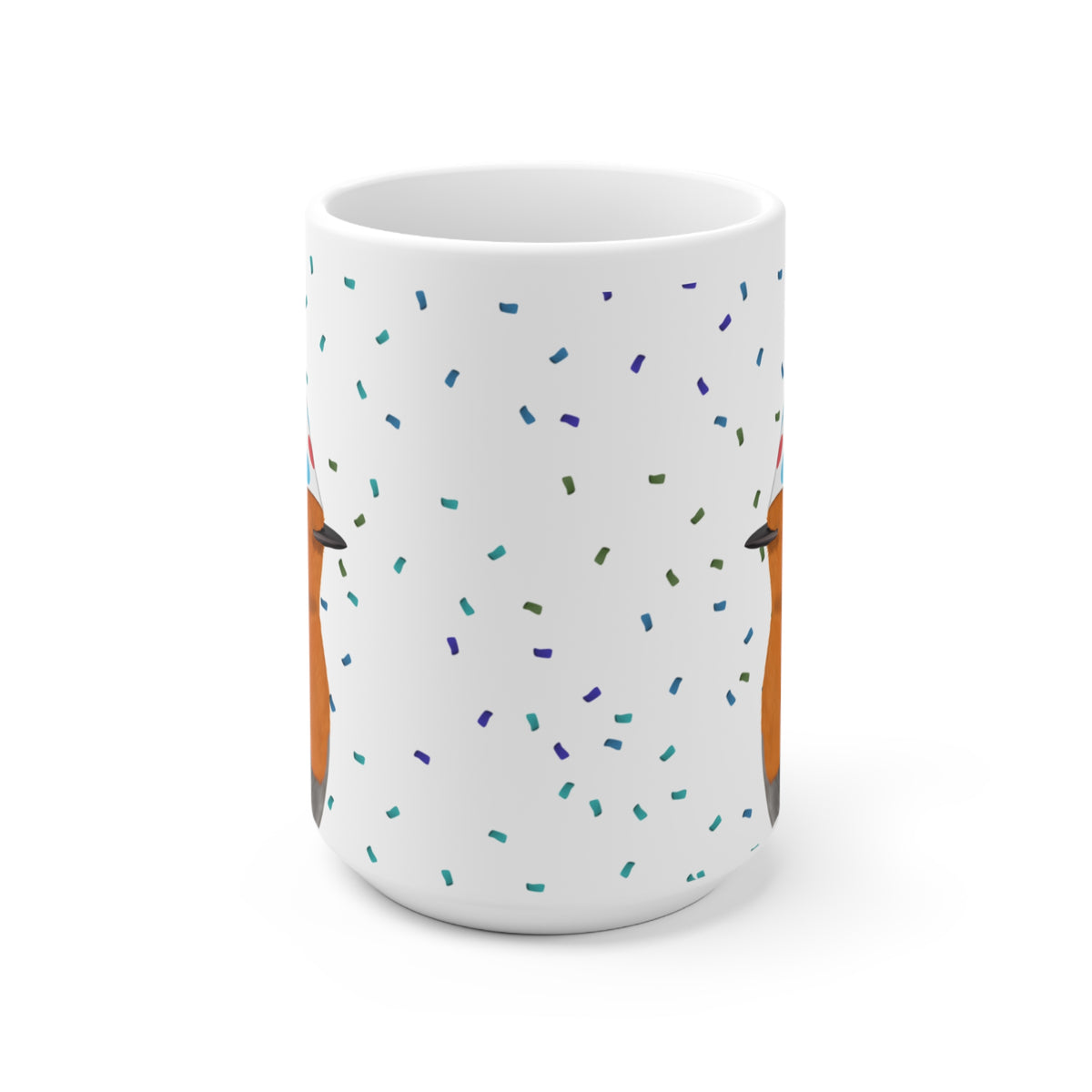 Rotkehlchen Tasse – 11 oz, 11oz
