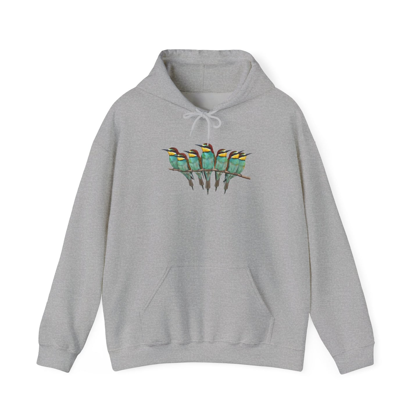 Bienenfresser Hoodie - Vogel Kapuzenpullover für Vogelbeobachter & Naturliebhaber mit Vogelmotiv