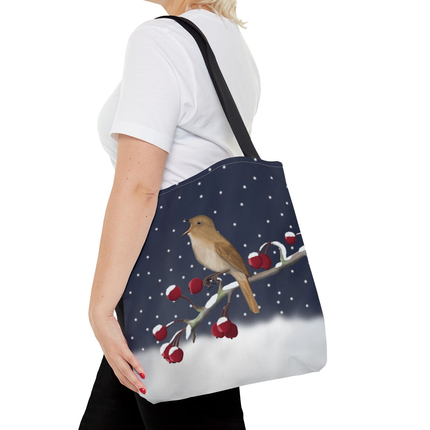 Nachtigall Tragetasche – Accessories, All Over Print