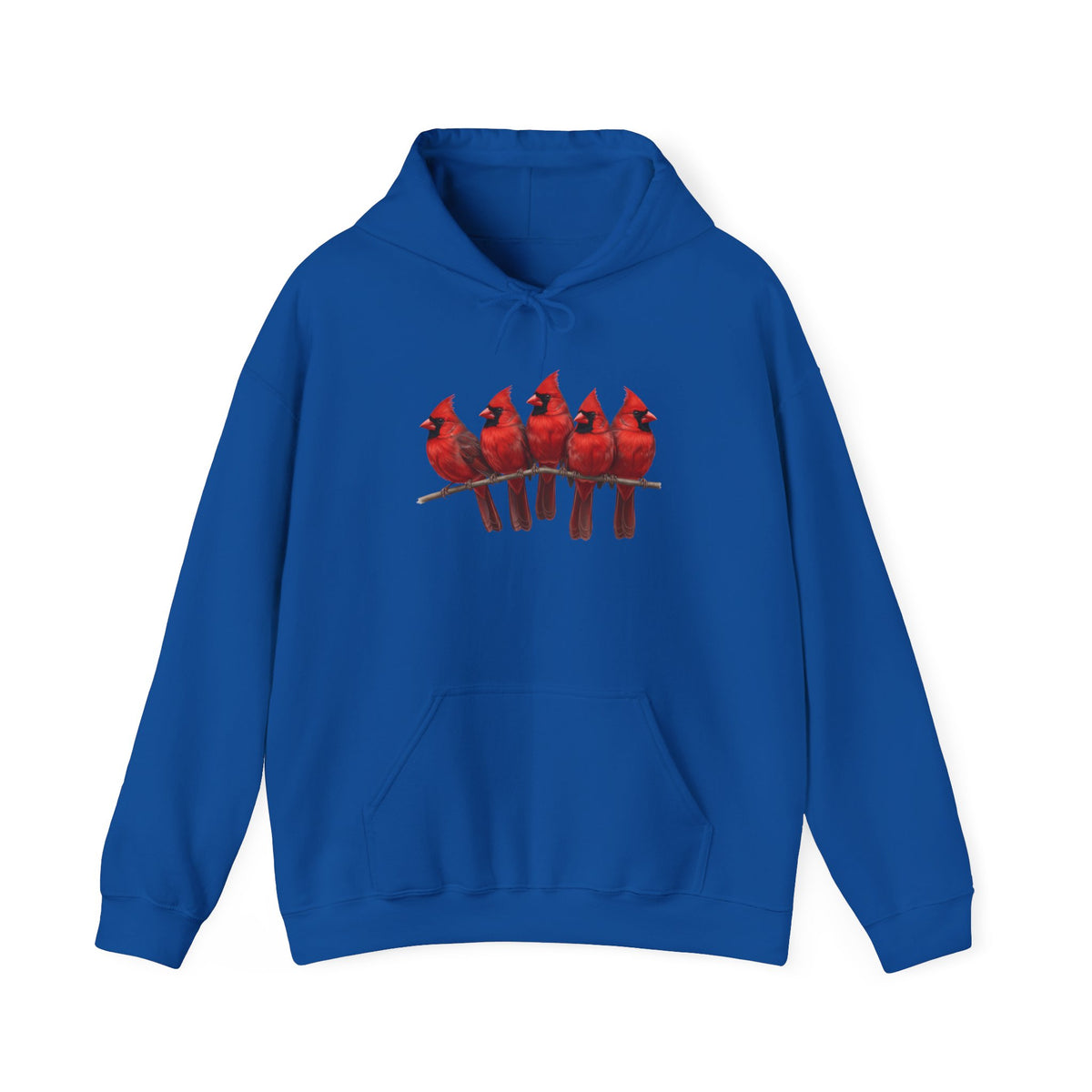 Rotkardinal Hoodie - Kapuzenpullover in Black