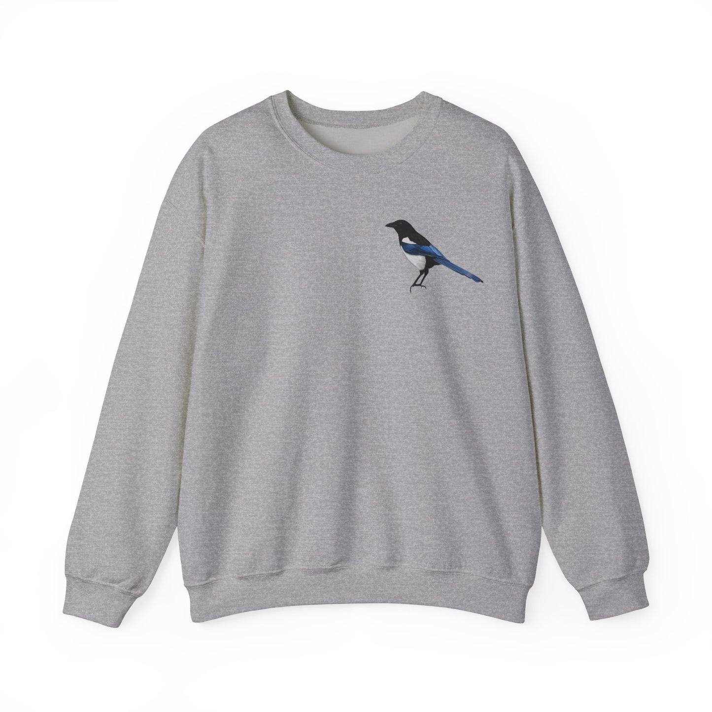 Elster Sweatshirt Vogelmotiv – Animal Graphic Tee und Casual Everyday Wear Stil