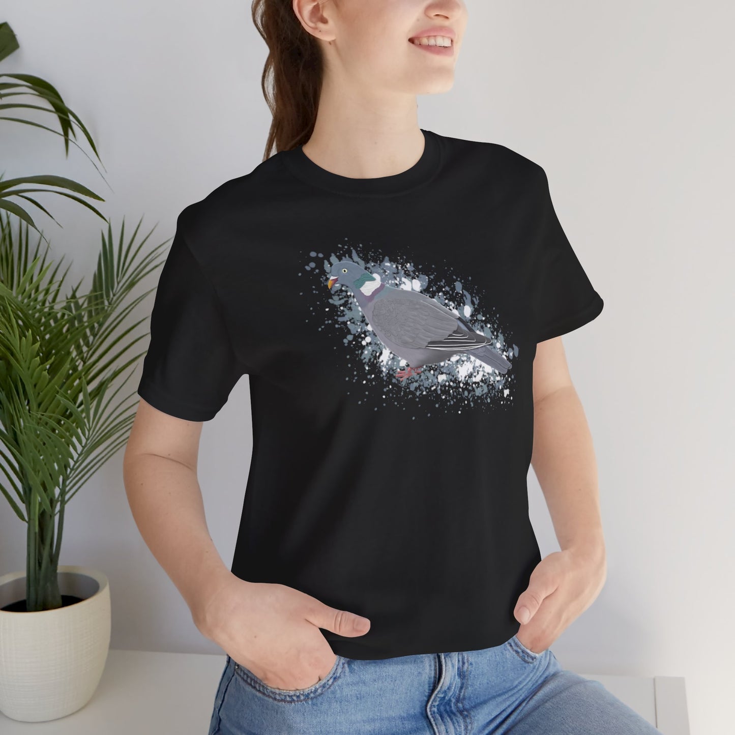 Ringeltaube Vogel T-Shirt für Vogelfreunde