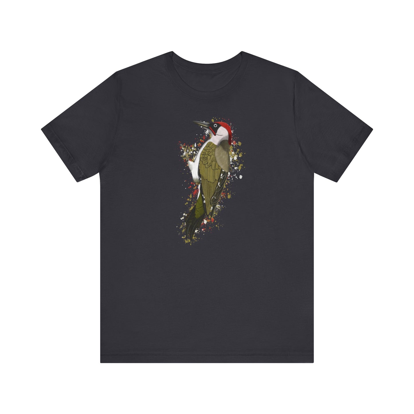 Grünspecht Vogel T-Shirt für Vogelfreunde