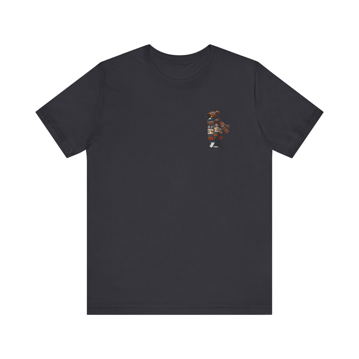 Pinugin in Strick Vogel T-Shirt Black