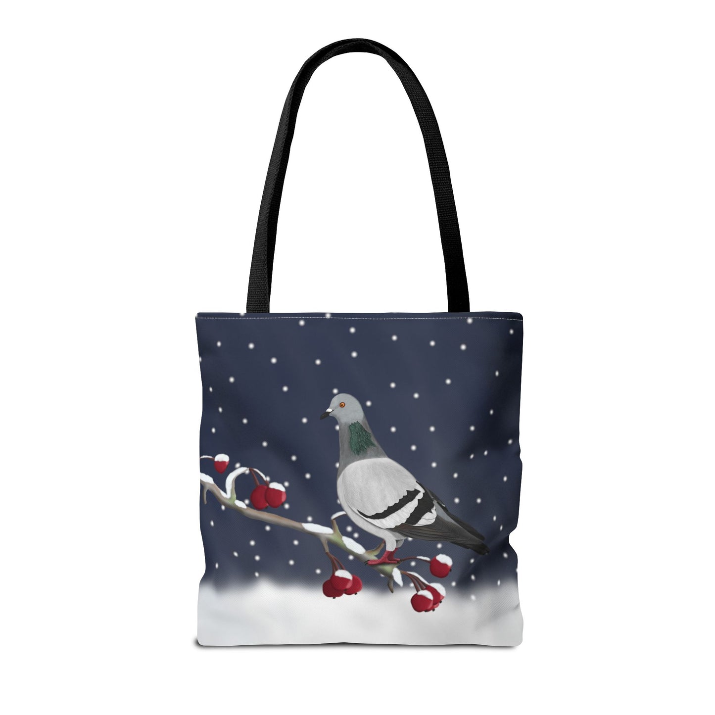 Taube Tragetasche mit Accessories Hintergrund