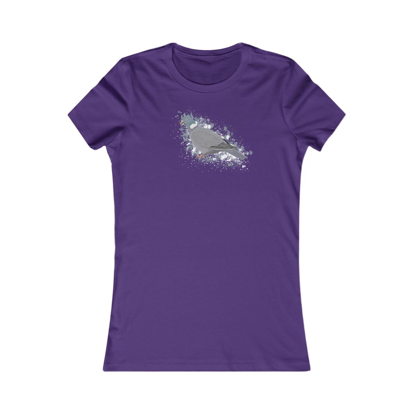 Ringeltaube Vogel Frauen T-Shirt für Vogelfreundinnen