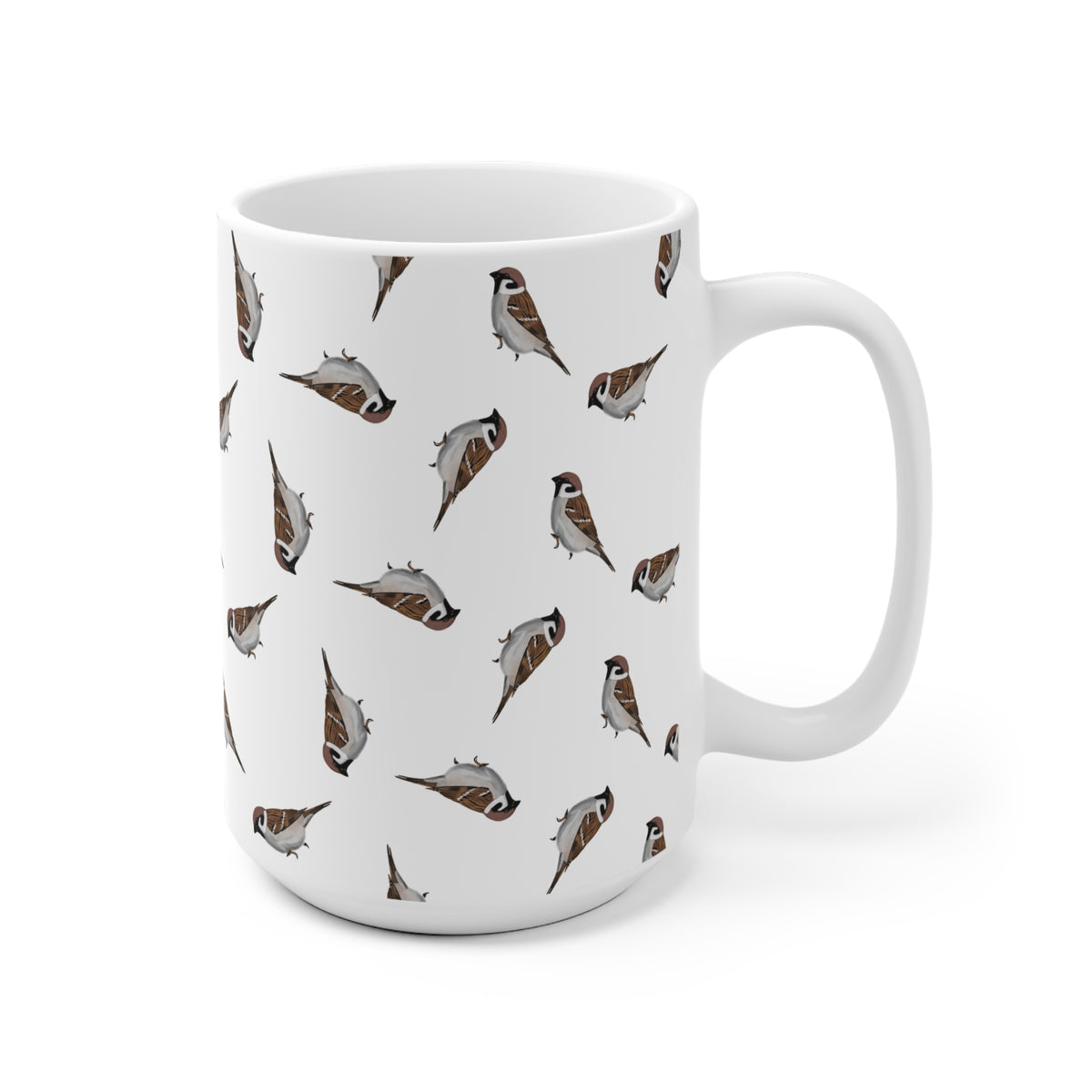 Sperling Tasse mit 11 oz Hintergrund
