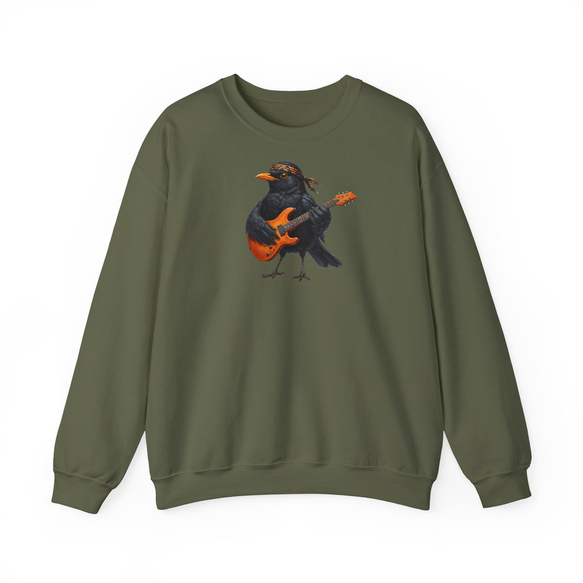 Amsel Sweatshirt Vogelmotiv – Animal Graphic Tee, Casual Everyday Wear