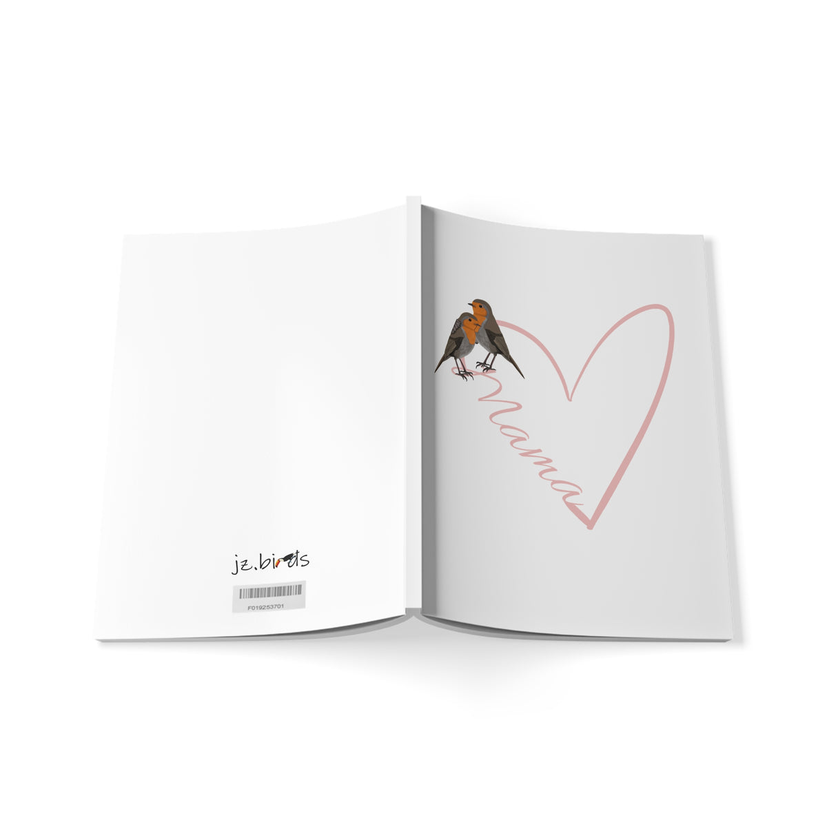 Rotkehlchen Paper products – a5 notebook und artistic Stil