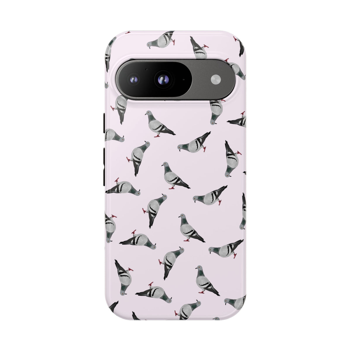 Taube Handyhülle in Rosa | Vogel-Motiv für iPhone & Google Pixel