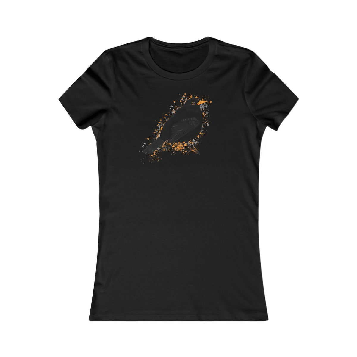 Amsel Vogel Frauen T-Shirt für Vogelfreundinnen