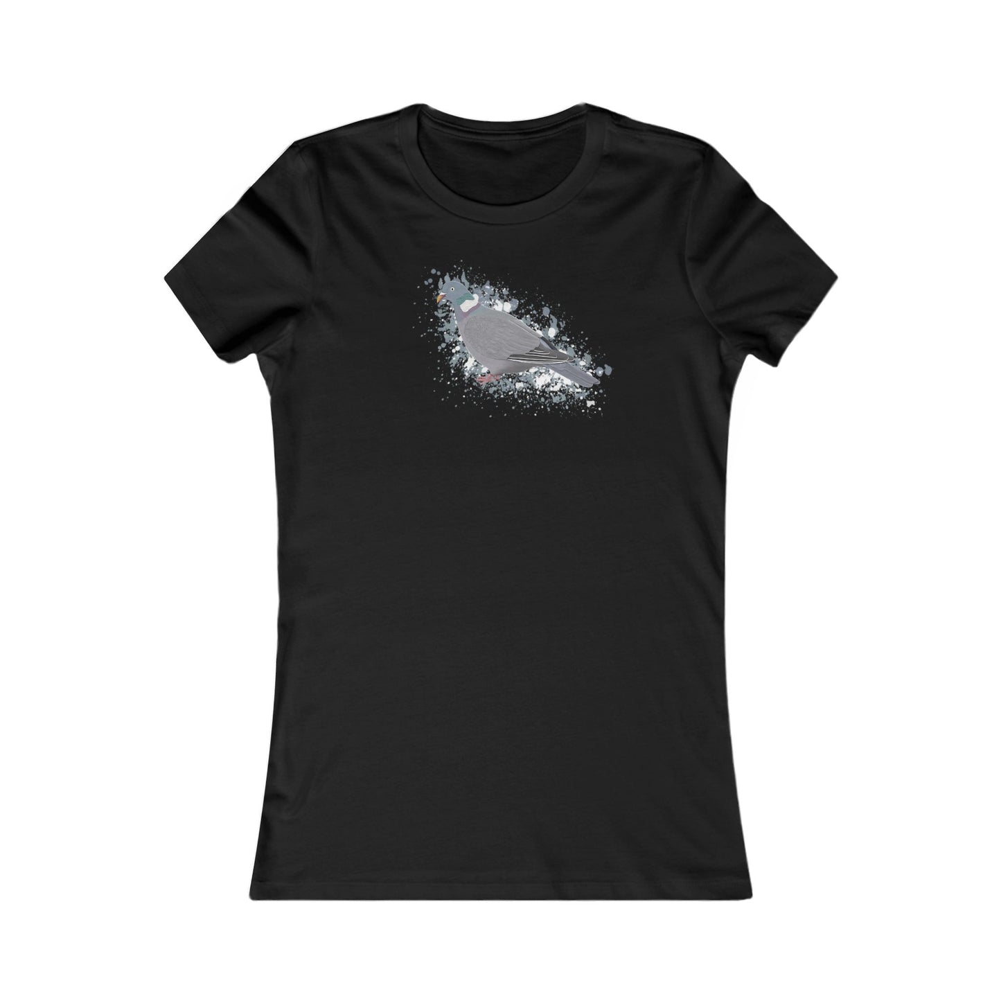 Ringeltaube Vogel Frauen T-Shirt für Vogelfreundinnen