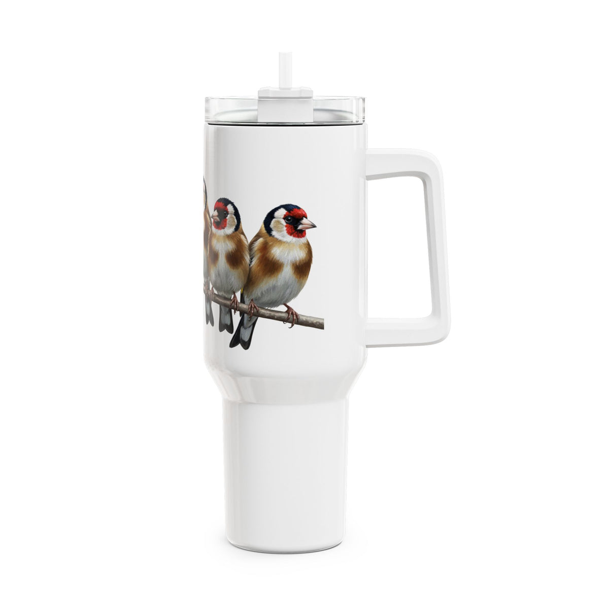Stieglitz Thermo-Tumbler 40oz (1,2L) – Edelstahl Isolierbecher für Vogelbeobachter