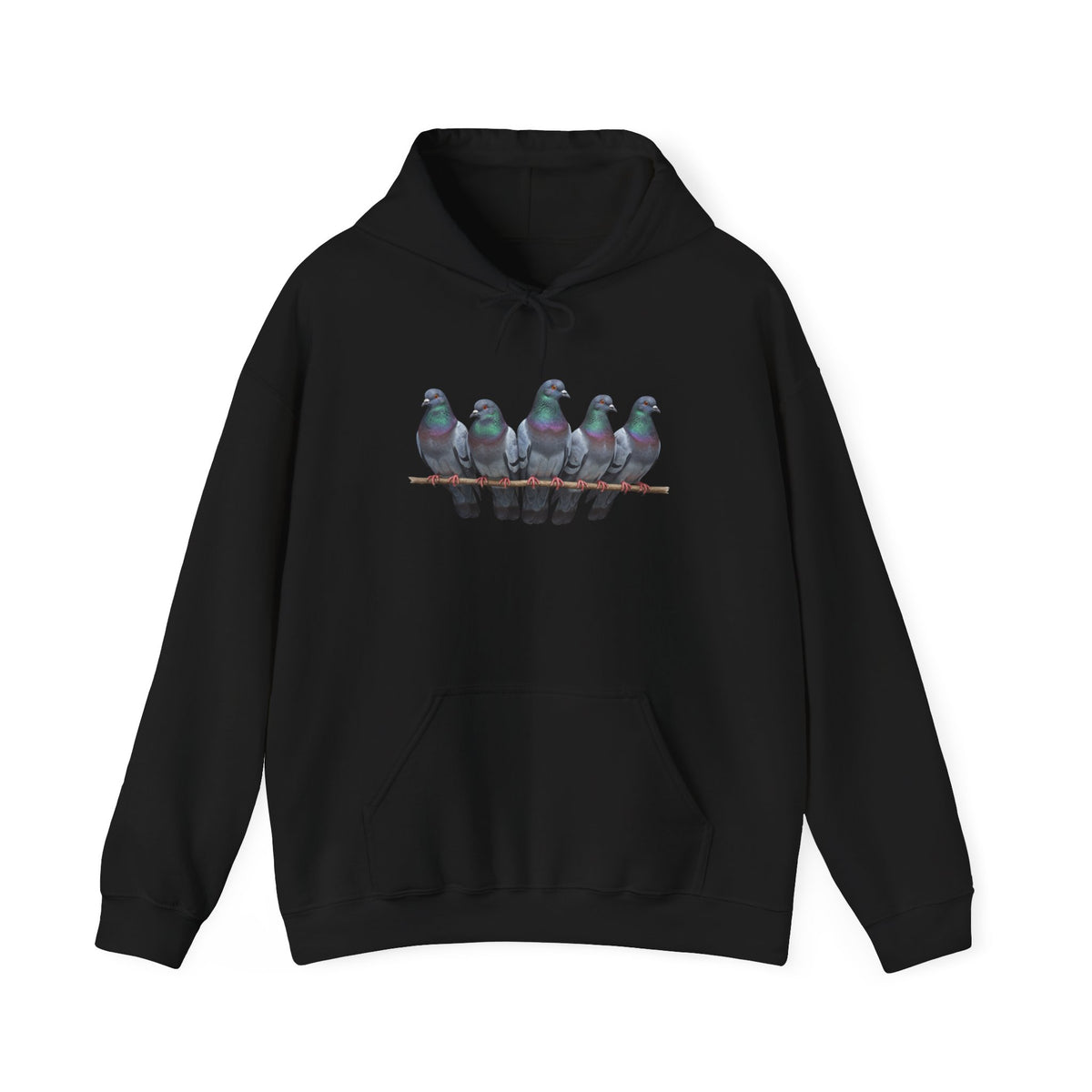 Tauben Hoodie - Vogel Kapuzenpullover für Vogelbeobachter & Naturliebhaber mit Vogelmotiv