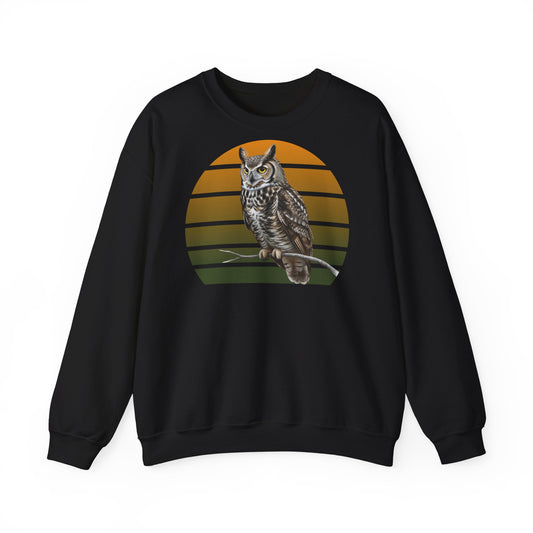 Uhu Eule Sweatshirt | Unisex Pullover für Vogelfreunde & Vogelbeobachter