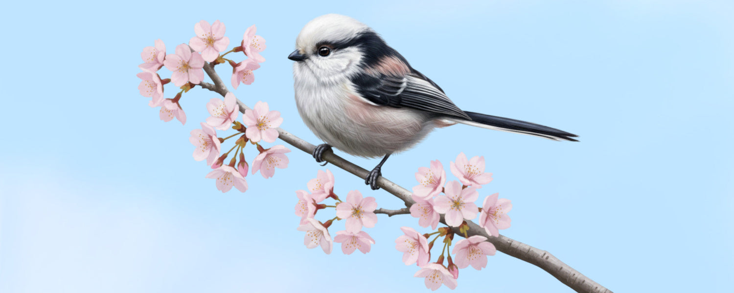 満開の桜と、愛らしいシマエナガなどの小鳥たちをデザインした、春にぴったりの特別なアイテムたち。毎日のティータイムを心温かく彩るマグカップから、お花見や春のお出かけに着ていきたい肌触りの良いTシャツ、肌寒い日に大活躍のゆったりスウェットまで、日常に小さな幸せをお届けするグッズを揃えました。