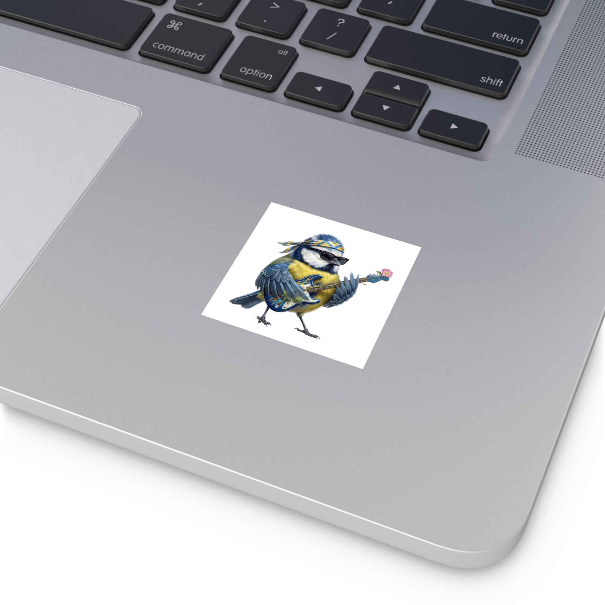 Blaumeise Aufkleber – animal sticker und band Stil