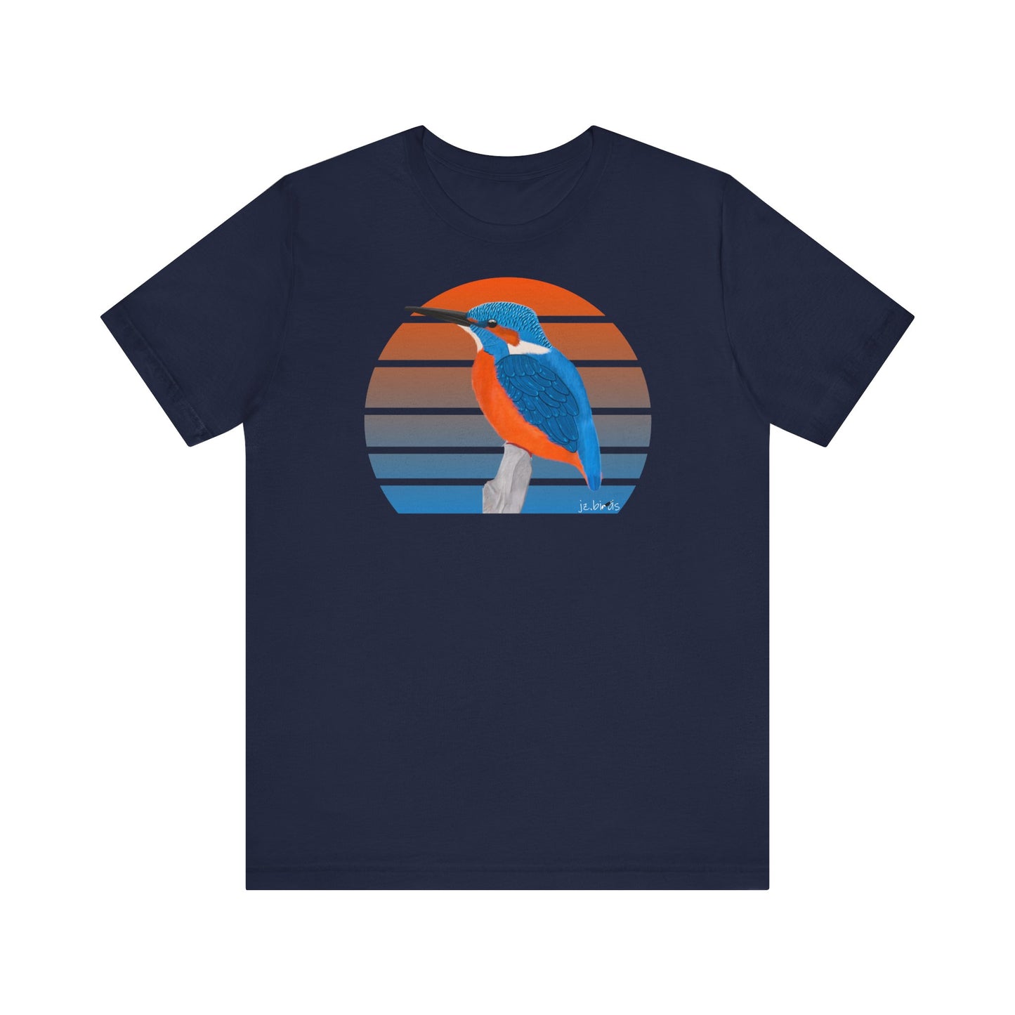 Eisvogel Vogel T-Shirt für Vogelfreunde und Vogelbeobachter