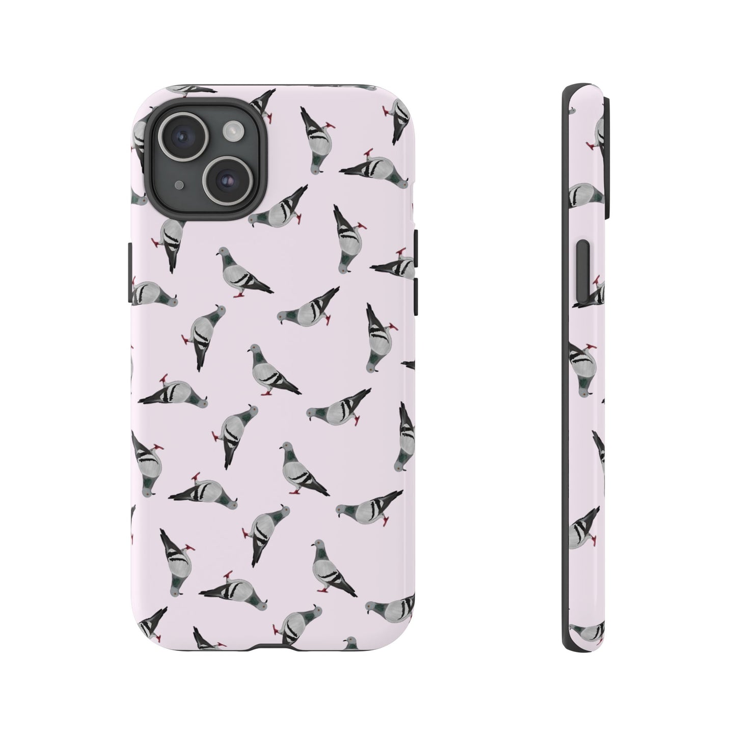 Taube Handyhülle in Rosa | Vogel-Motiv für iPhone & Google Pixel