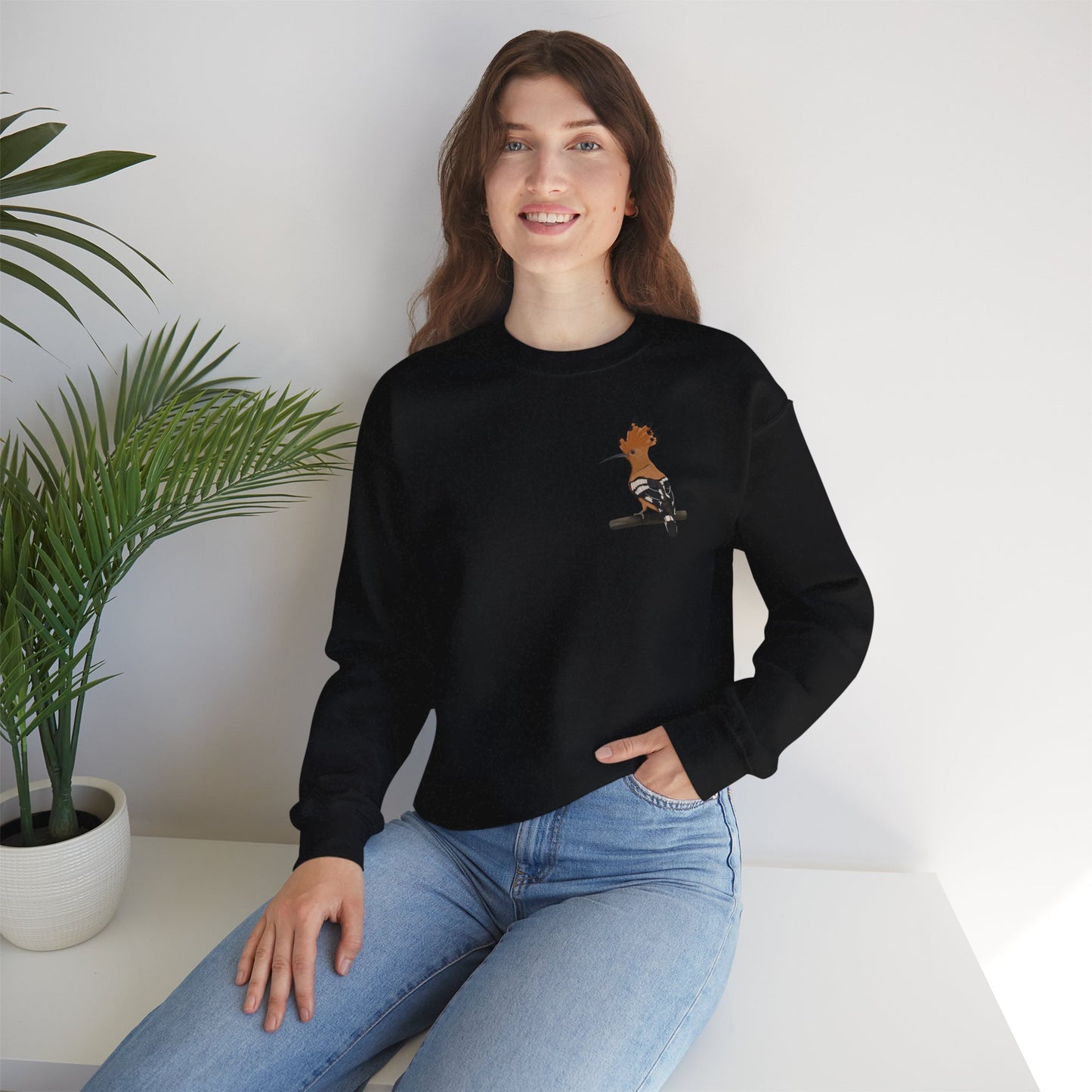 Wiedehopf Vogel Sweatshirt für Naturfreunde und Vogelbeobachter