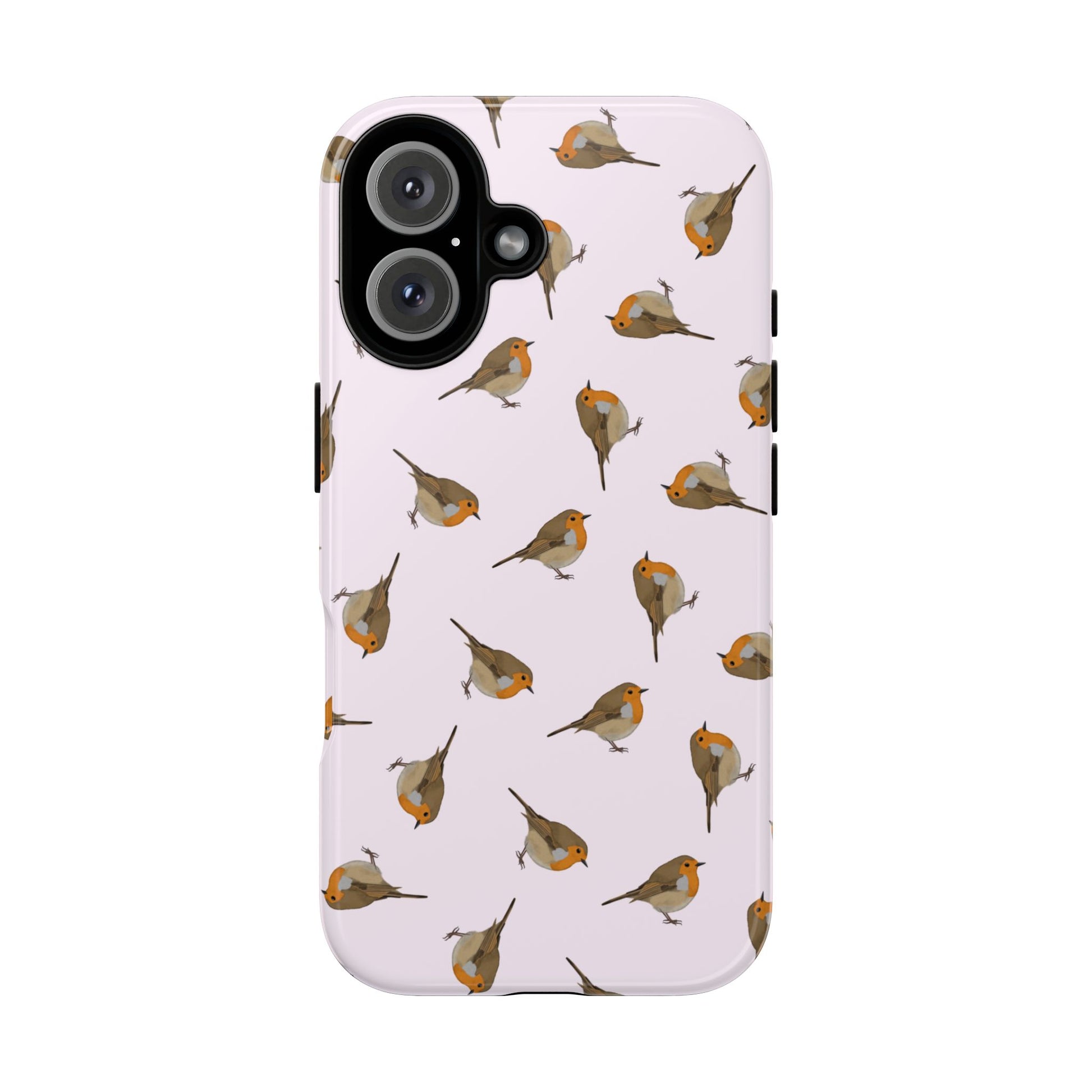 Rotkehlchen Handyhülle – animal lover, bird phone