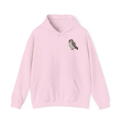 Eule Hoodie - Vogel Kapuzenpullover für Vogelbeobachter & Naturliebhaber mit Vogelmotiv