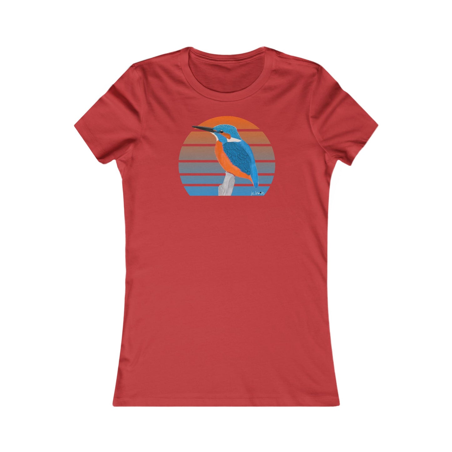 Eisvogel Vogel T-Shirt für Frauen Vogelfreunde und Vogelbeobachter