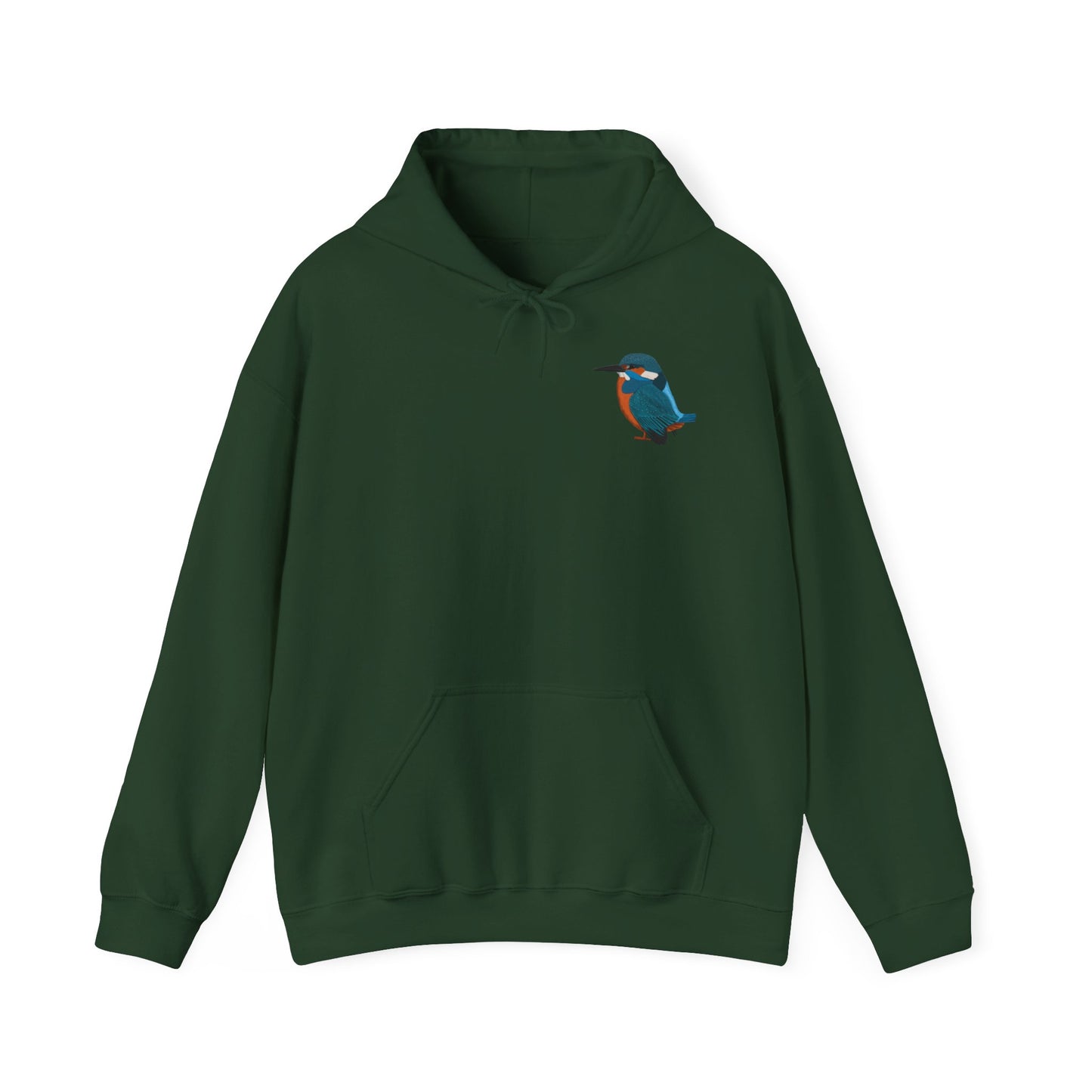 Eisvogel Hoodie - Vogel Kapuzenpullover für Vogelbeobachter & Naturliebhaber mit Vogelmotiv