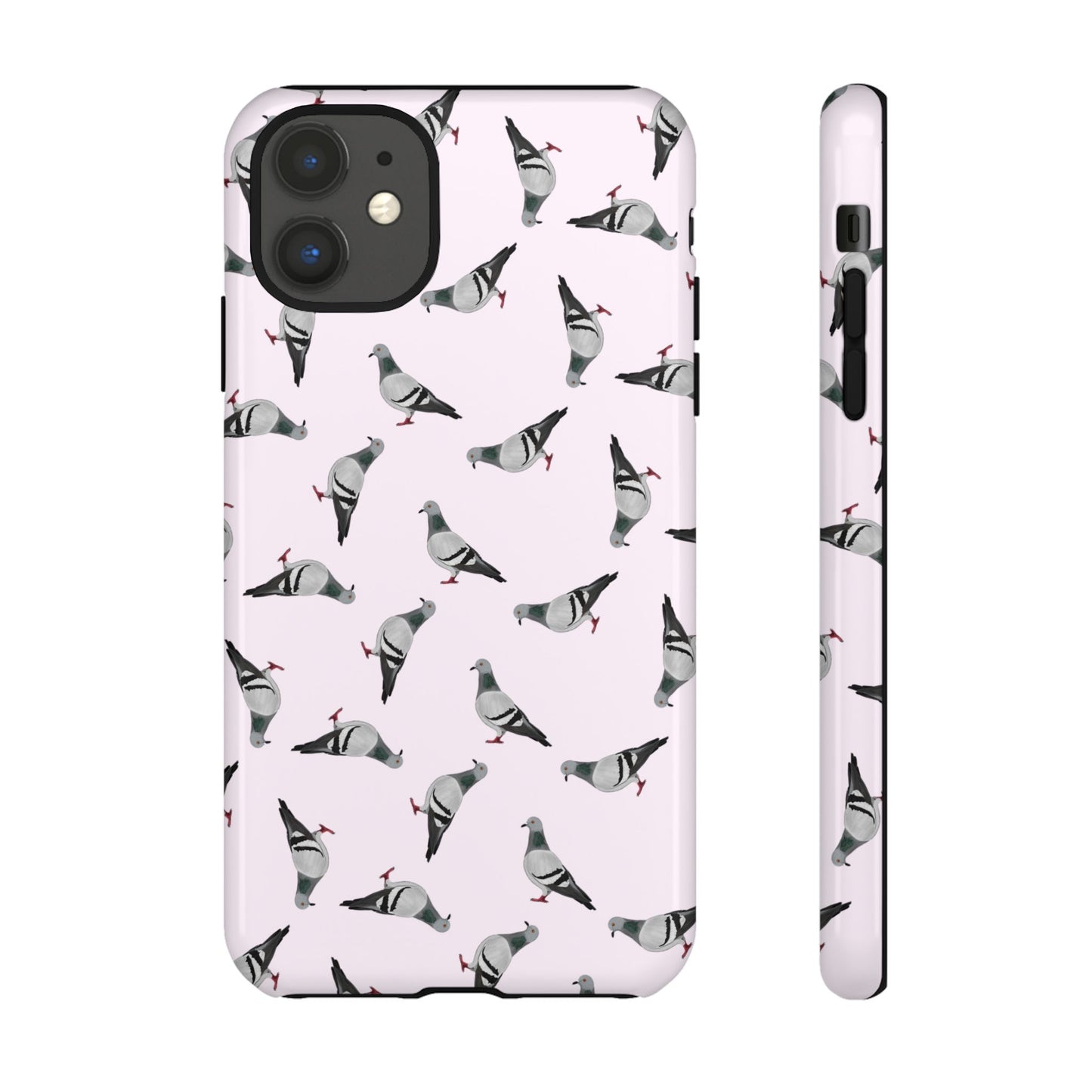 Taube Handyhülle – in Rosa | Vogel-Motiv für iPhone & Google Pixel