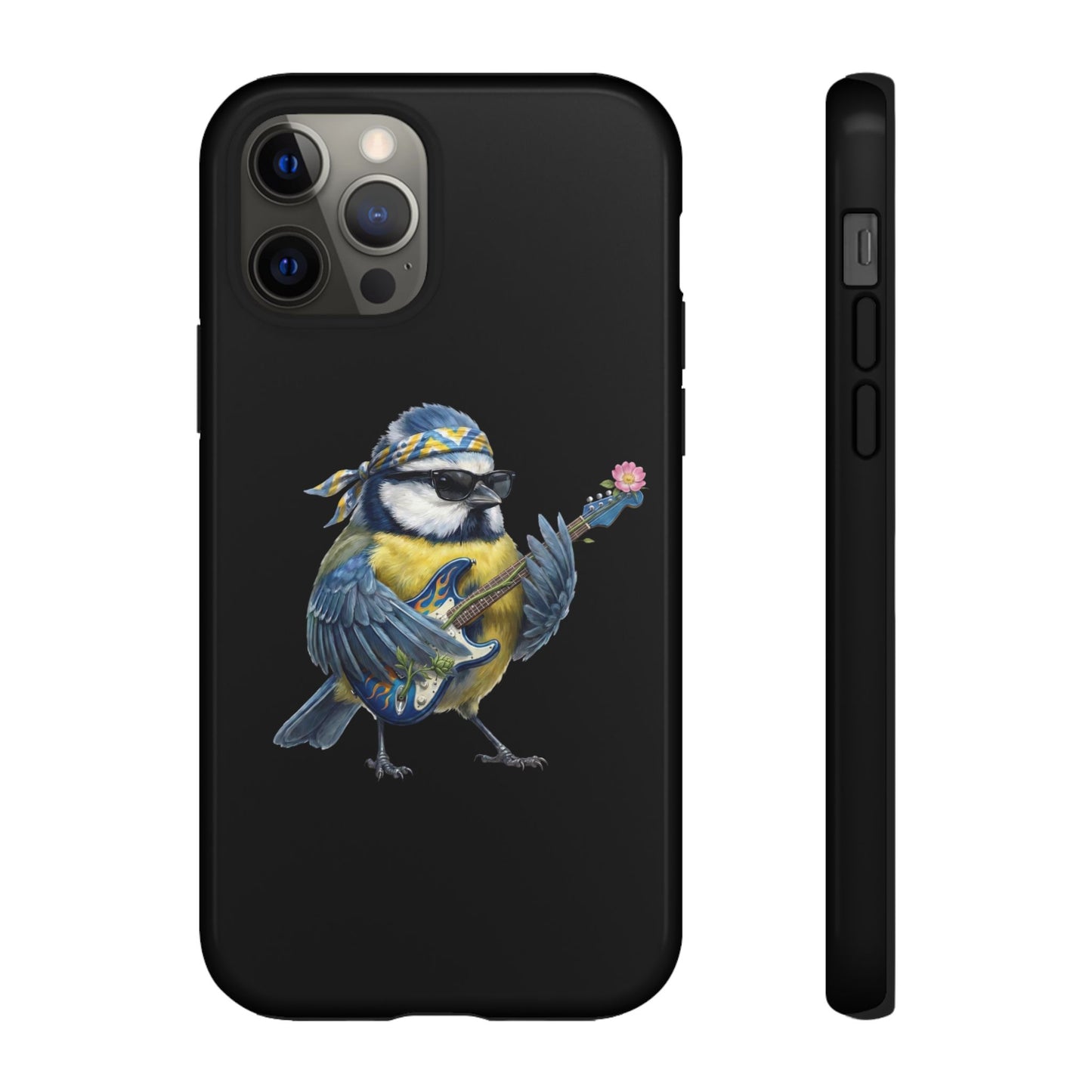 Bert Blumen-Gitarre Handyhülle – (iPhone & Google Pixel) – Die Gartenvögel Band 2 Merch