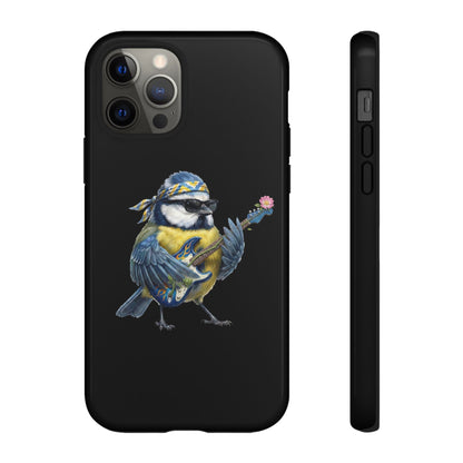 Bert Blumen-Gitarre Handyhülle – (iPhone & Google Pixel) – Die Gartenvögel Band 2 Merch