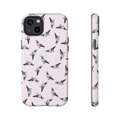 Taube Handyhülle in Rosa | Vogel-Motiv für iPhone & Google Pixel