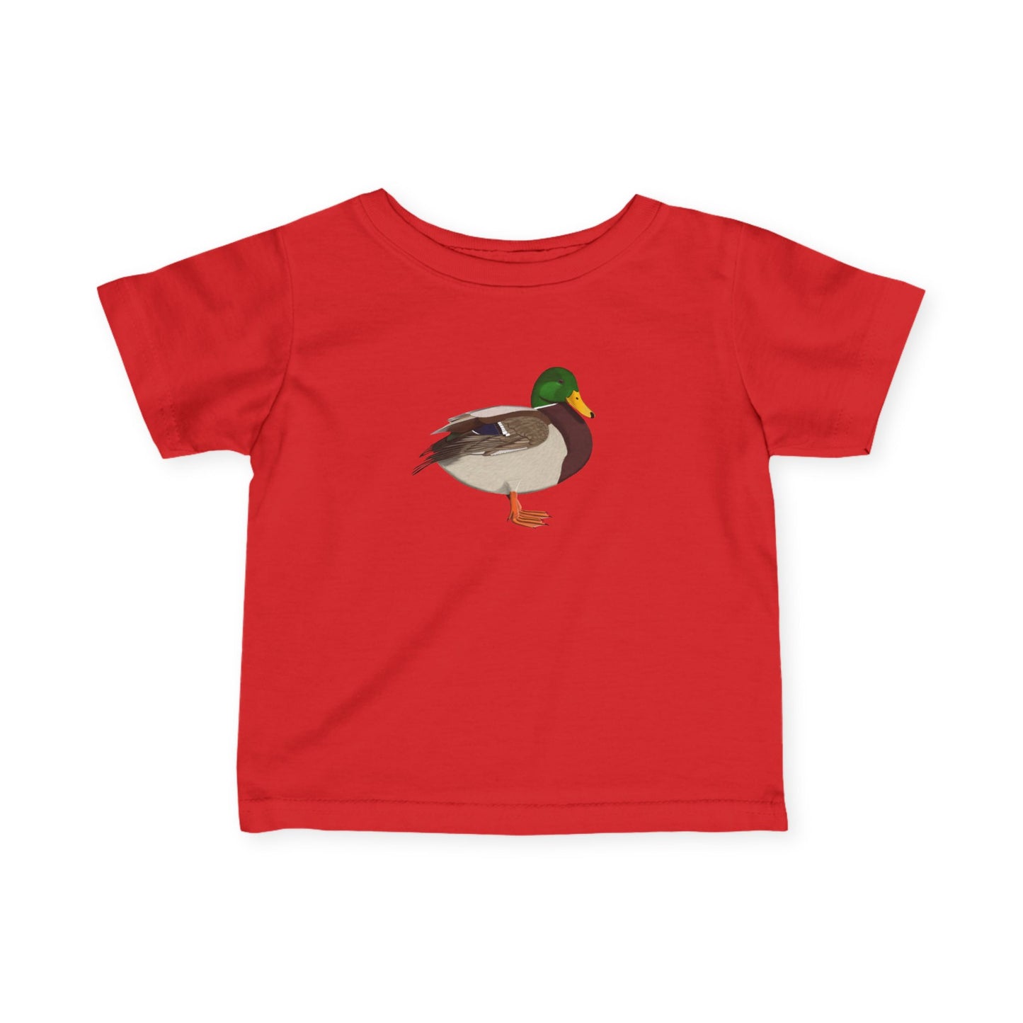 Süßes Ente Vogel Tiermotiv T-Shirt für Babys und Kleinkinder