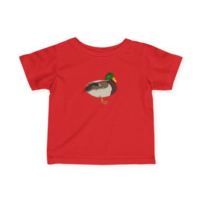 Süßes Ente Vogel Tiermotiv T-Shirt für Babys und Kleinkinder