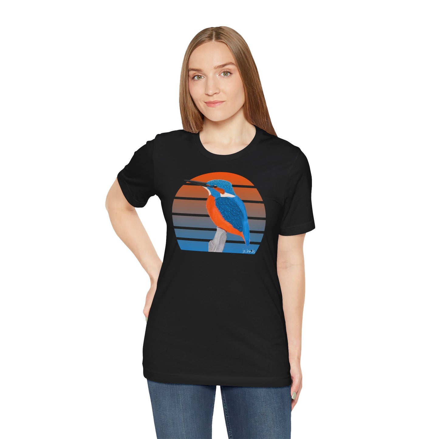 Eisvogel Vogel T-Shirt für Vogelfreunde und Vogelbeobachter