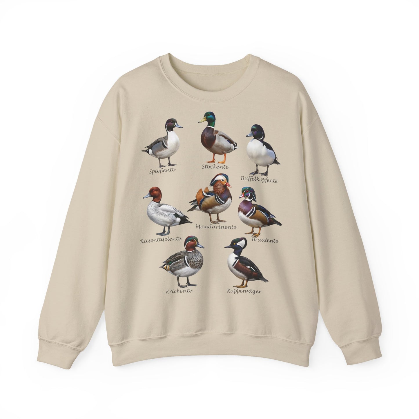 Sweatshirt mit Entenarten: Vogelmotiv – Animal Graphic Tee, Casual Everyday Wear