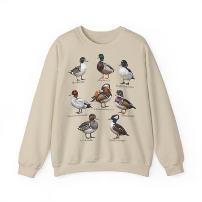 Sweatshirt mit Entenarten: Vogelmotiv – Animal Graphic Tee, Casual Everyday Wear