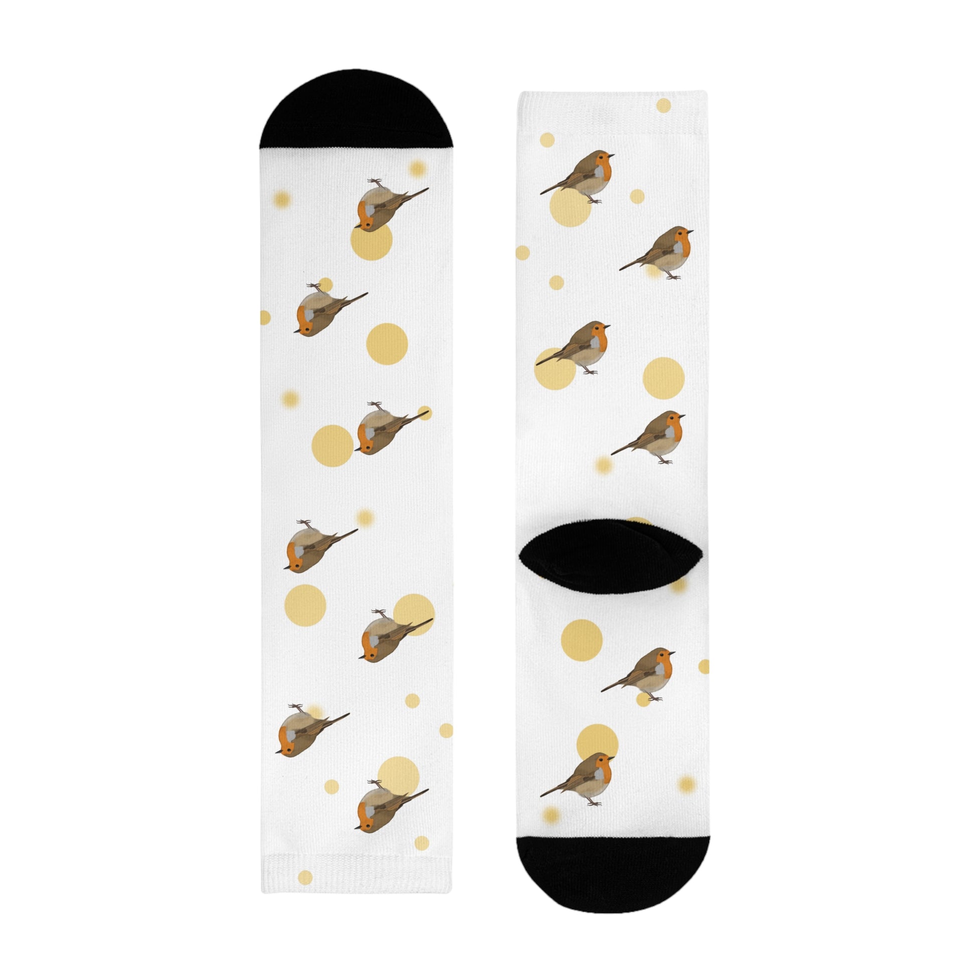 Rotkehlchen Socken – Accessories und All Over Print Stil