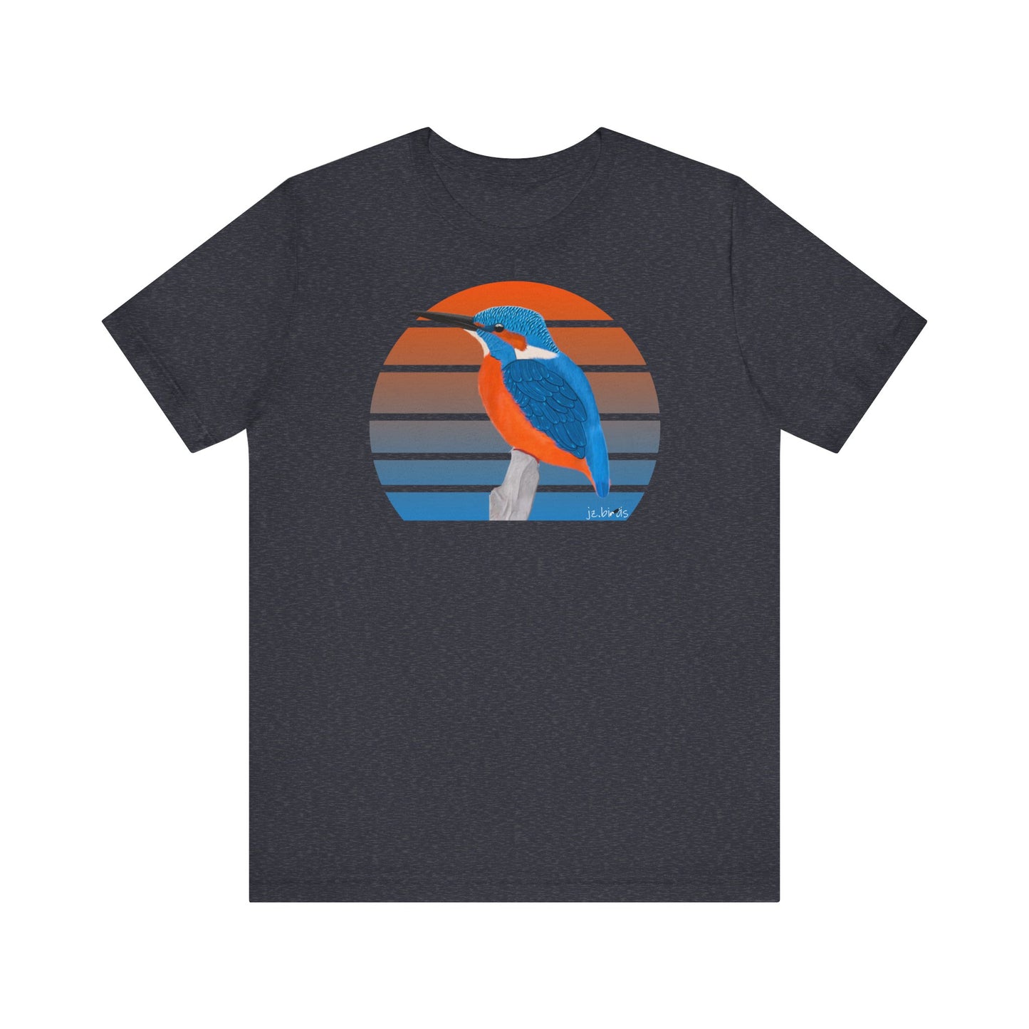 Eisvogel Vogel T-Shirt für Vogelfreunde und Vogelbeobachter