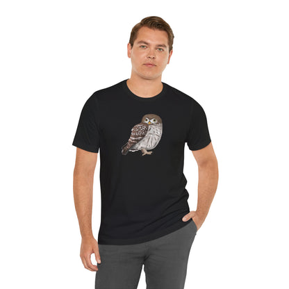 Eule Vogel T-Shirt für Vogelfreunde und Vogelbeobachter