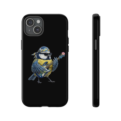 Bert Blumen-Gitarre Handyhülle (iPhone & Google Pixel) – Die Gartenvögel Band 2 Merch