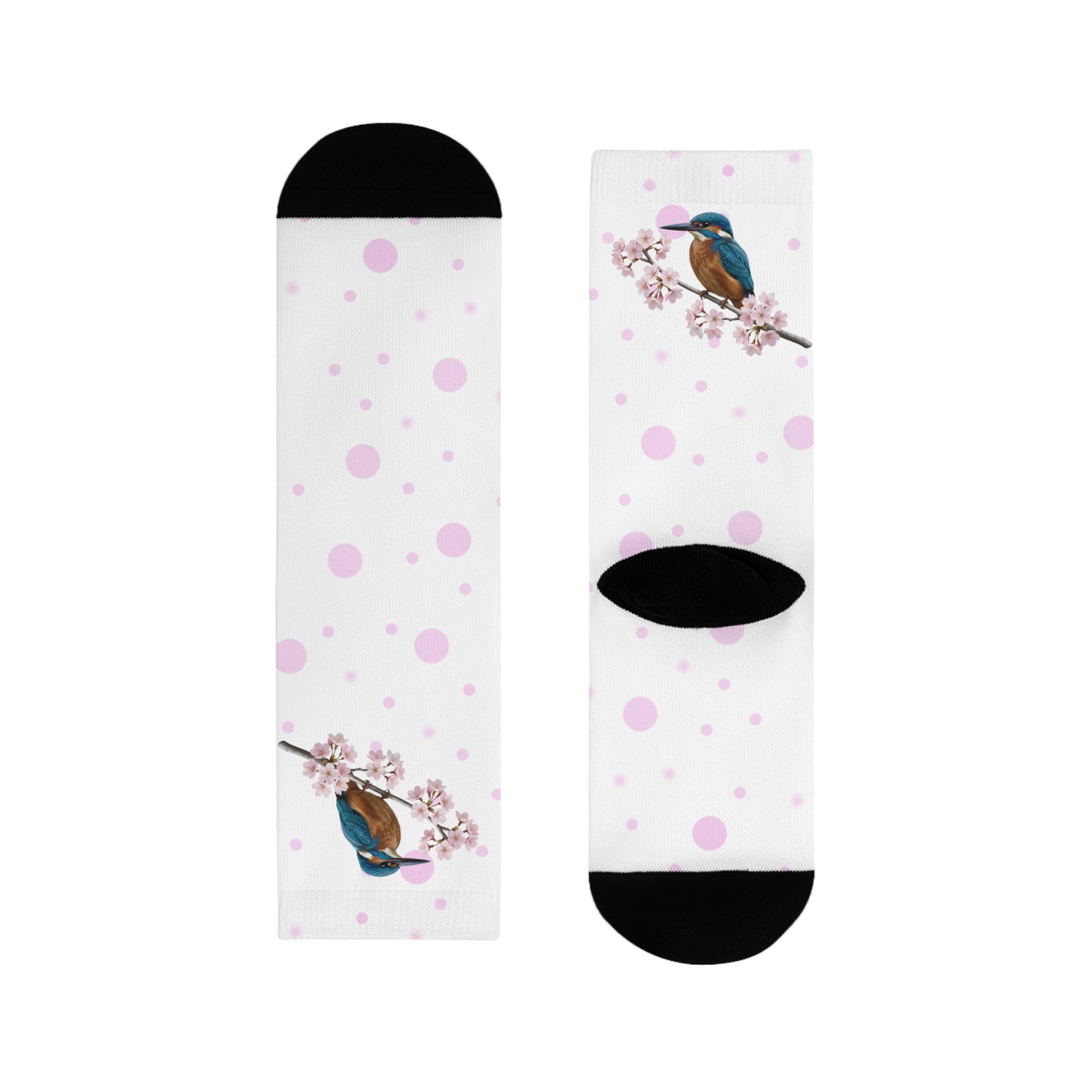 Eisvogel Socken mit Accessories Hintergrund