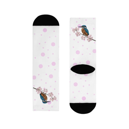 Eisvogel Socken mit Accessories Hintergrund