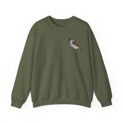 Feldsperling Vogel Sweatshirt für Naturfreunde und Vogelbeobachter