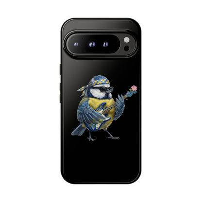 Bert Blumen-Gitarre Handyhülle (iPhone & Google Pixel) – Die Gartenvögel Band 2 Merch