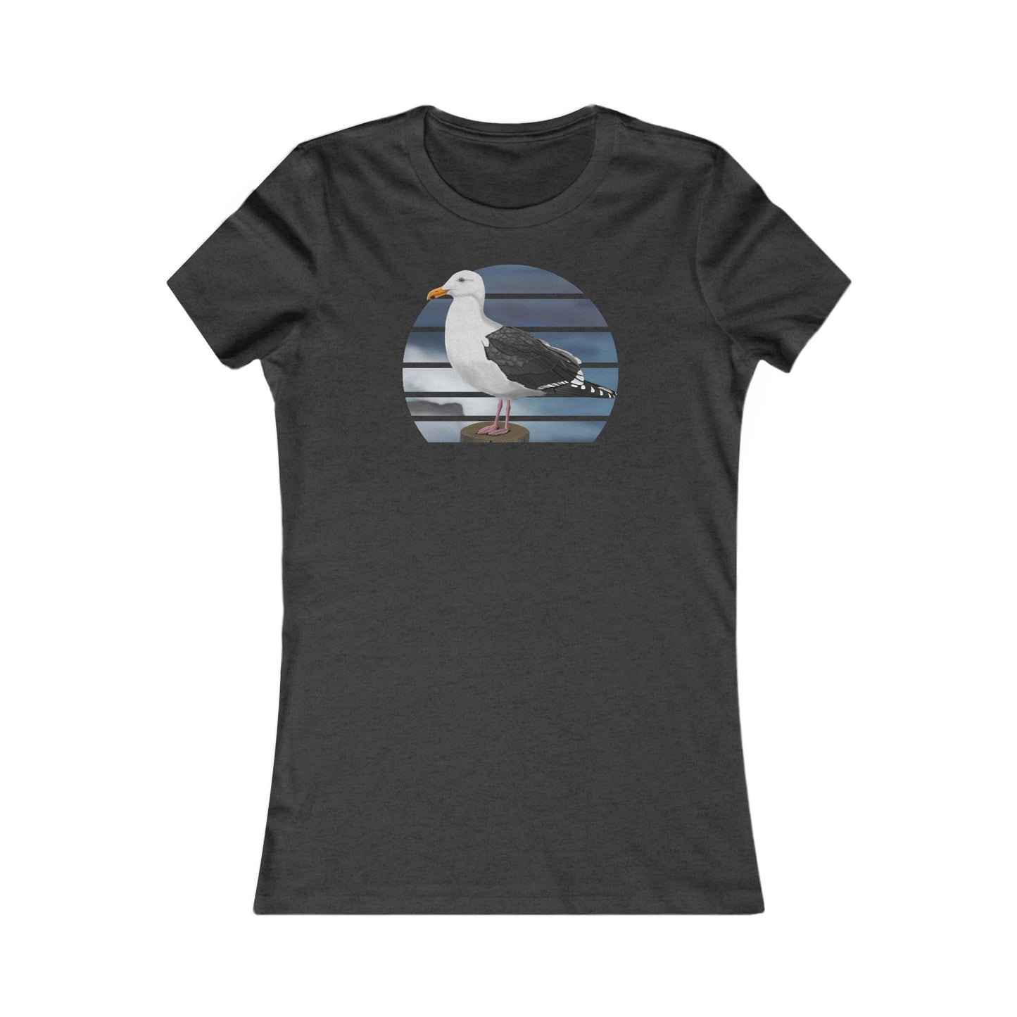 Möwe Vogel T-Shirt für Frauen Vogelfreunde und Vogelbeobachter