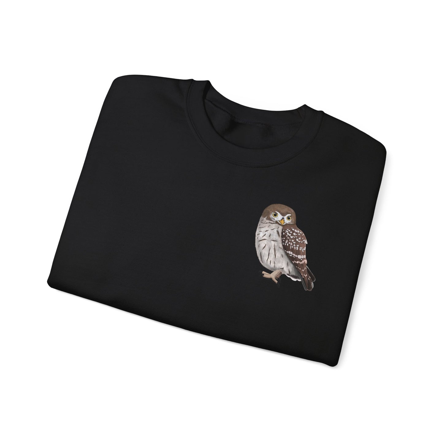 Steinkauz Eule Vogel Sweatshirt für Naturfreunde und Vogelbeobachter