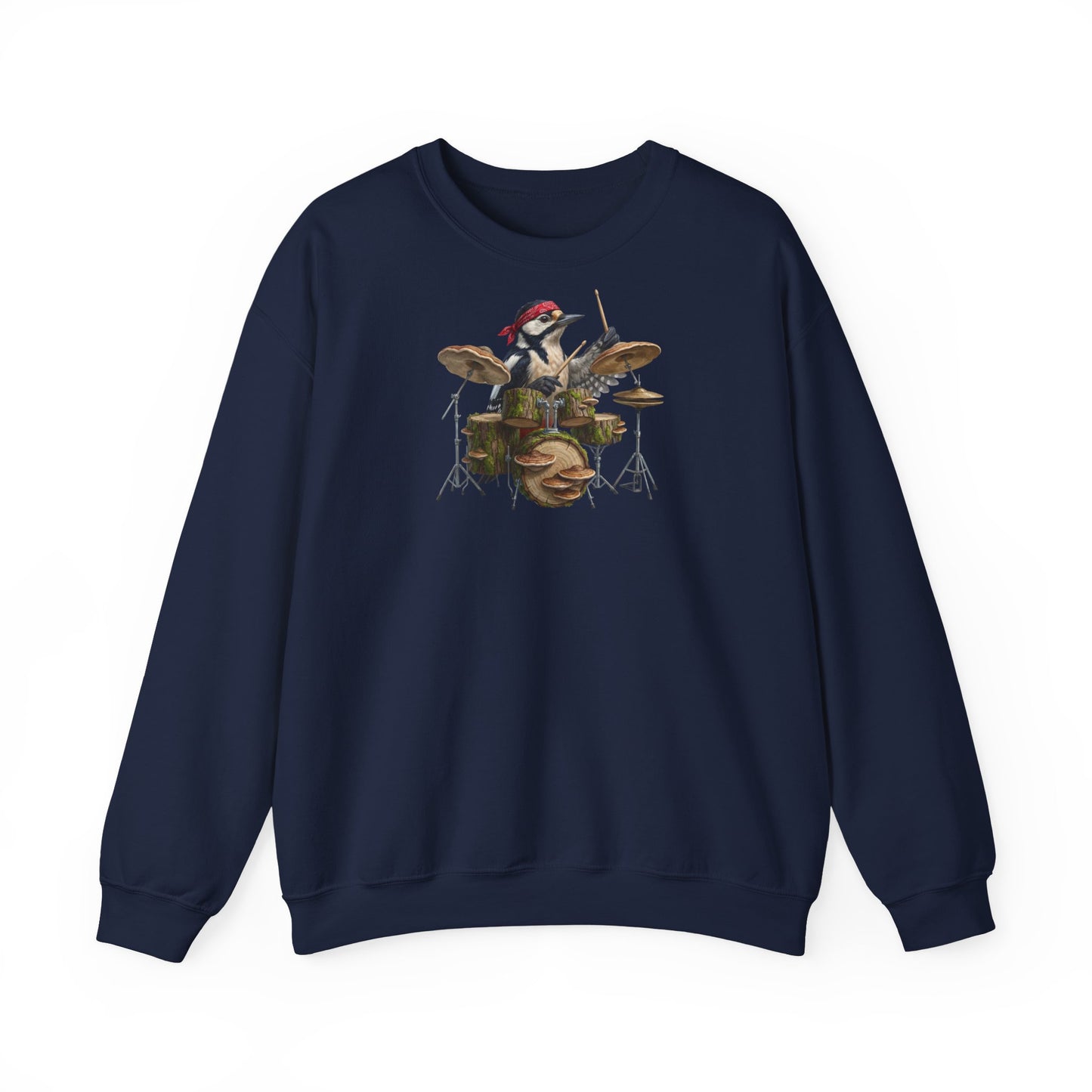 Specht Sweatshirt Vogelmotiv – Animal Graphic Tee, Casual Everyday Wear