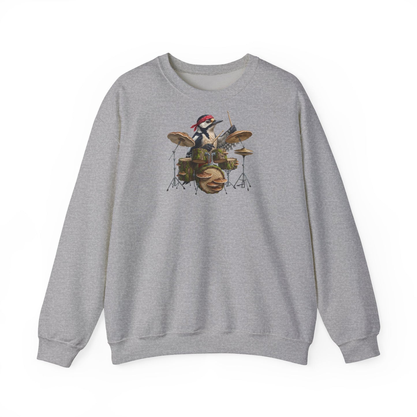 Specht Sweatshirt Vogelmotiv mit Animal Graphic Tee Hintergrund