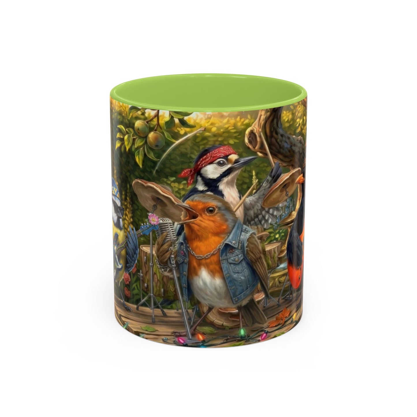 Das große Gartenkonzert Tasse in Yellow